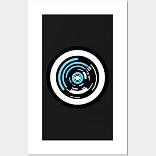 Futuristic Circle (Variant 3) Posters and Art